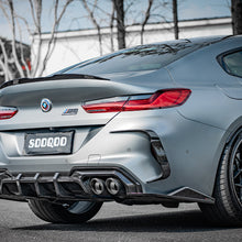 SOOQOO Carbon Vents voor BMW M8 Gran Coupe F93 (achterbumper)