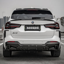 SOOQOO Carbon Vents voor BMW iX3 G08 (achterbumper)