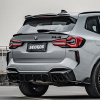 SOOQOO Carbon Spoiler voor BMW X3 M F97 (dakspoiler)
