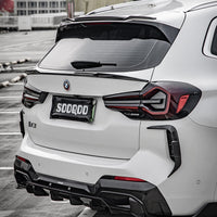 SOOQOO Carbon Spoiler voor BMW X3 / iX3 G01, G08 (dakspoiler)