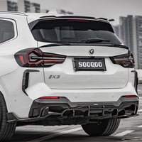 SOOQOO Carbon Spoiler voor BMW X3 / iX3 G01, G08 (dakspoiler)
