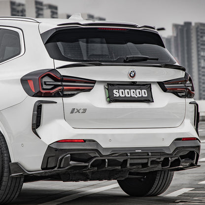 SOOQOO Carbon Spoiler voor BMW X3 / iX3 G01, G08 (dakspoiler)