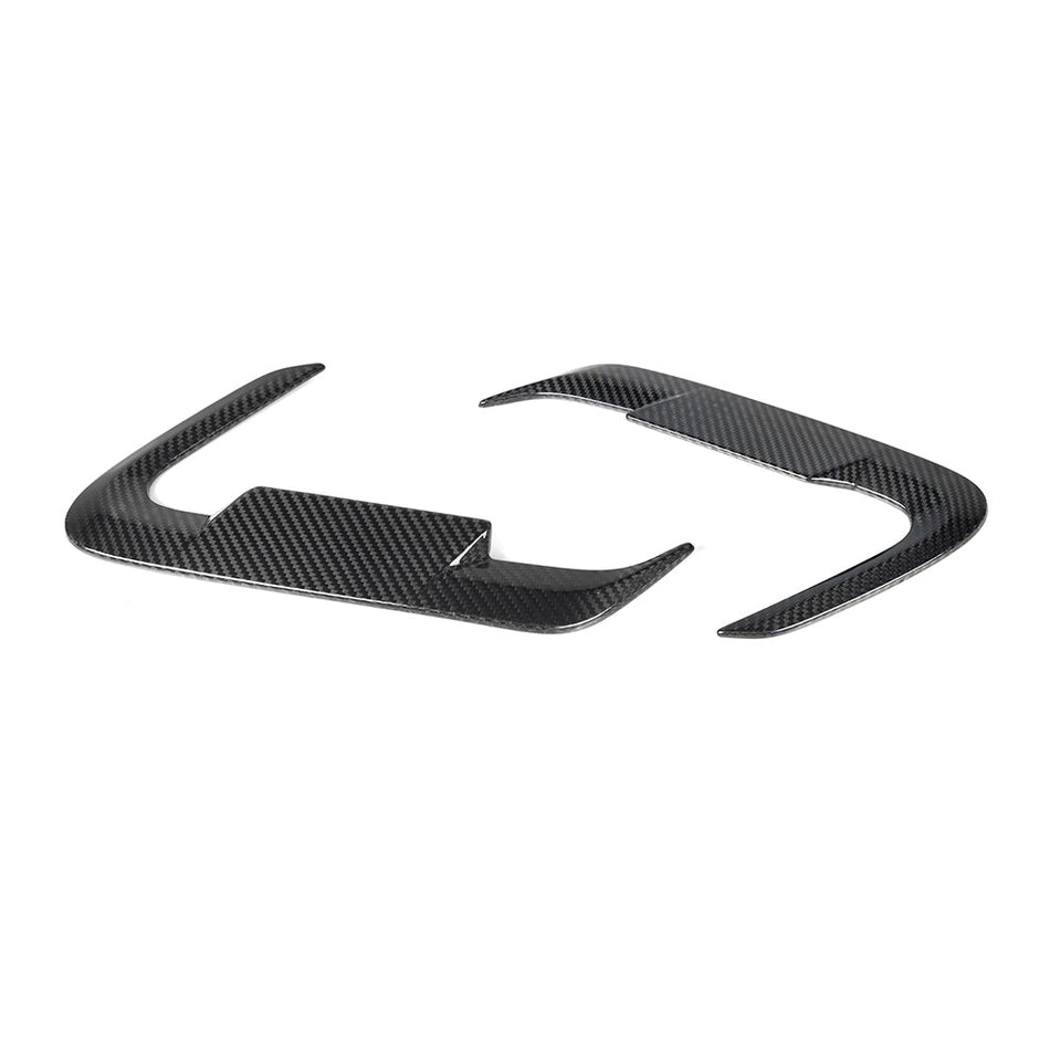 SOOQOO Carbon Spatborden voor BMW X3 / X4 / iX3 G01, G02, G08 (LCI, trim)