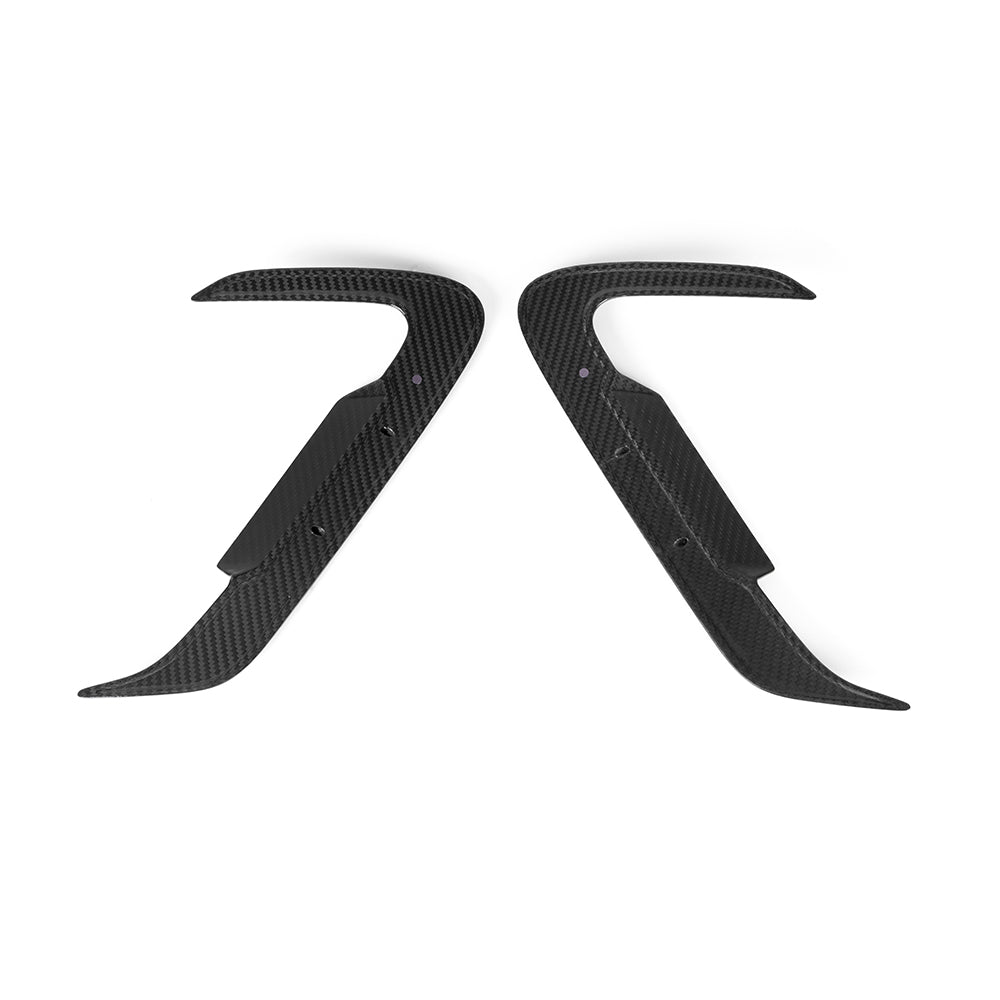 SOOQOO Carbon Spatborden voor BMW X3 / X4 / iX3 G01, G02, G08 (LCI, trim)