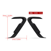 SOOQOO Carbon Spatborden voor BMW X3 / X4 / iX3 G01, G02, G08 (LCI, trim)