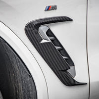 SOOQOO Carbon Spatborden voor BMW X3 / X4 / iX3 G01, G02, G08 (LCI, trim)