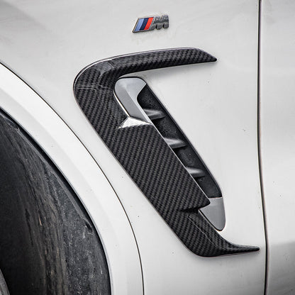 SOOQOO Carbon Spatborden voor BMW X3 / X4 / iX3 G01, G02, G08 (LCI, trim)