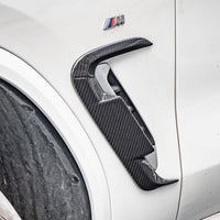 SOOQOO Carbon Spatborden voor BMW X3 / X4 / iX3 G01, G02, G08 (LCI, trim)