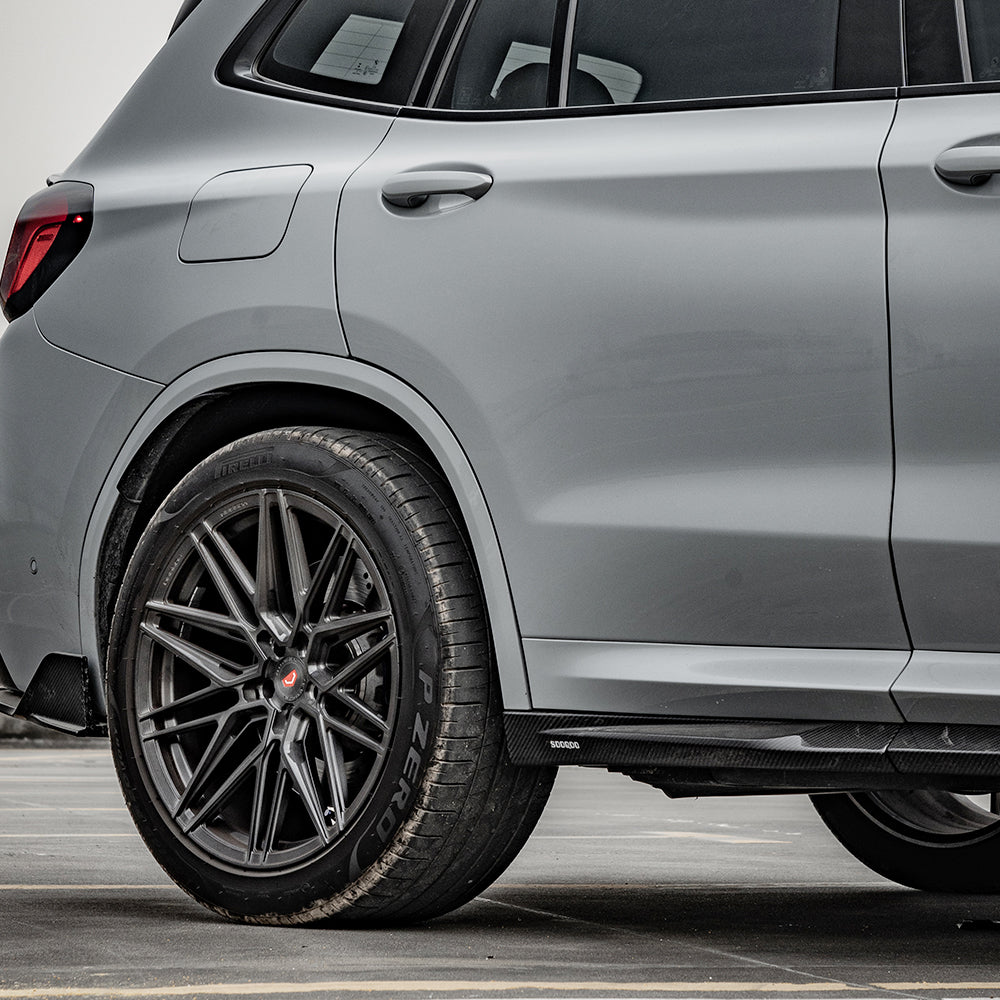 SOOQOO V1 Carbon Side Skirts voor BMW X3 M F97