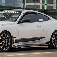 SOOQOO Carbon Side Skirts voor BMW 4 Serie / 4 Serie Cabrio G22, G23