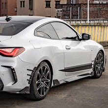 SOOQOO Carbon Side Skirts voor BMW 4 Serie / 4 Serie Cabrio G22, G23