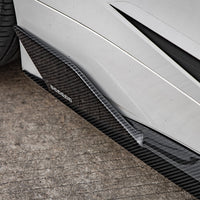 SOOQOO Carbon Side Skirts voor BMW 4 Serie / 4 Serie Cabrio G22, G23