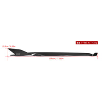 SOOQOO Carbon Side Skirts voor BMW 4 Serie / 4 Serie Cabrio G22, G23