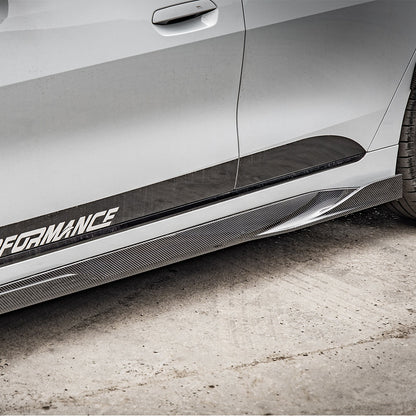 SOOQOO Carbon Side Skirts voor BMW 4 Serie Gran Coupe G26