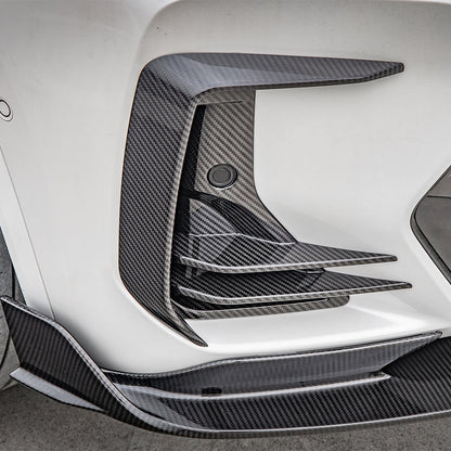 SOOQOO Carbon Vents voor BMW X3 / X4 / iX3 G01, G02, G08 (LCI, voorbumper)