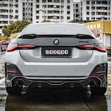 SOOQOO Carbon Diffuser voor BMW 4 Serie Gran Coupe G26 (enkele uitlaat)
