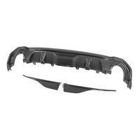 SOOQOO Carbon Diffuser voor BMW 4 Serie Gran Coupe G26 (enkele uitlaat)