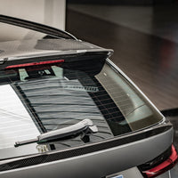 SOOQOO Carbon Spoiler voor BMW 3 Serie Touring / M3 Touring G21, G81 (kofferbakspoiler)