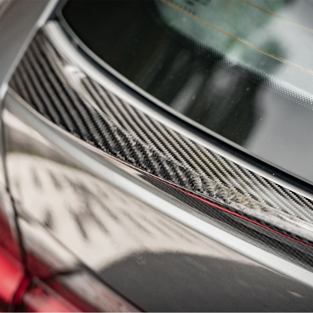 SOOQOO Carbon Spoiler voor BMW 3 Serie Touring / M3 Touring G21, G81 (kofferbakspoiler)