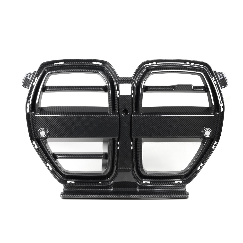 SOOQOO V2 Carbon Grille voor BMW M3 / M3 Touring / M4 / M4 Cabrio G80, G81, G82, G83 (met ACC)