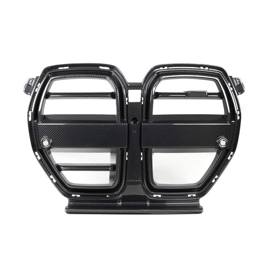 SOOQOO V2 Carbon Grille voor BMW M3 / M3 Touring / M4 / M4 Cabrio G80, G81, G82, G83 (met ACC)