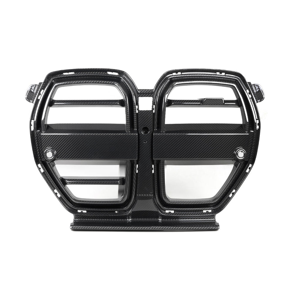SOOQOO V2 Carbon Grille voor BMW M3 / M3 Touring / M4 / M4 Cabrio G80, G81, G82, G83 (met ACC)