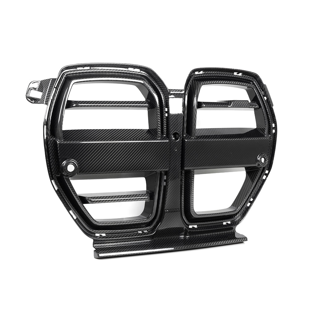 SOOQOO V2 Carbon Grille voor BMW M3 / M3 Touring / M4 / M4 Cabrio G80, G81, G82, G83 (met ACC)
