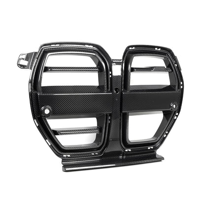 SOOQOO V2 Carbon Grille voor BMW M3 / M3 Touring / M4 / M4 Cabrio G80, G81, G82, G83 (met ACC)