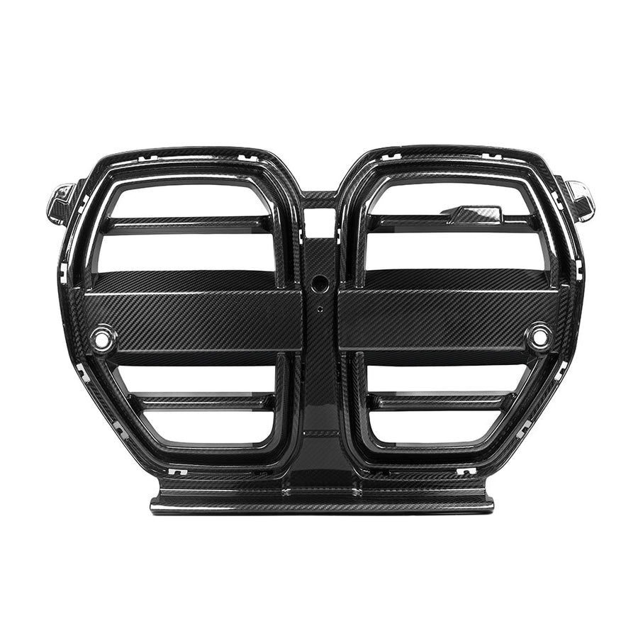 SOOQOO V2 Carbon Grille voor BMW M3 / M3 Touring / M4 / M4 Cabrio G80, G81, G82, G83