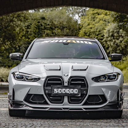 SOOQOO V2 Carbon Grille voor BMW M3 / M3 Touring / M4 / M4 Cabrio G80, G81, G82, G83
