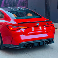 SOOQOO V1 Carbon Diffuser voor BMW M4 / M4 Cabrio G82, G83