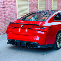 SOOQOO V1 Carbon Diffuser voor BMW M4 / M4 Cabrio G82, G83