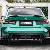 SOOQOO V1 Carbon Diffuser voor BMW M3 / M3 Touring G80, G81