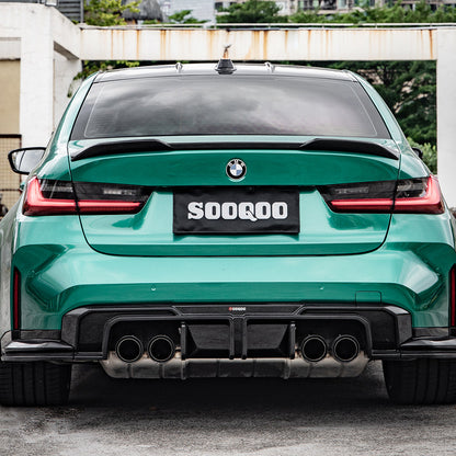 SOOQOO V1 Carbon Diffuser voor BMW M3 / M3 Touring G80, G81