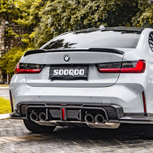 SOOQOO V1 Carbon Diffuser voor BMW M3 / M3 Touring G80, G81 (met remlicht)
