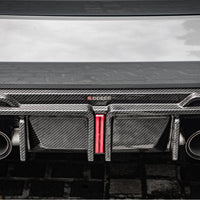 SOOQOO V1 Carbon Diffuser voor BMW M3 / M3 Touring G80, G81 (met remlicht)