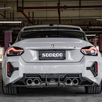 SOOQOO V1 Carbon Diffuser voor BMW M2 G87