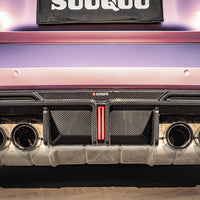 SOOQOO V1 Carbon Diffuser voor BMW M4 / M4 Cabrio G82, G83 (met remlicht)