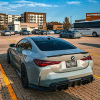 SOOQOO V2 Carbon Diffuser voor BMW M4 / M4 Cabrio G82, G83