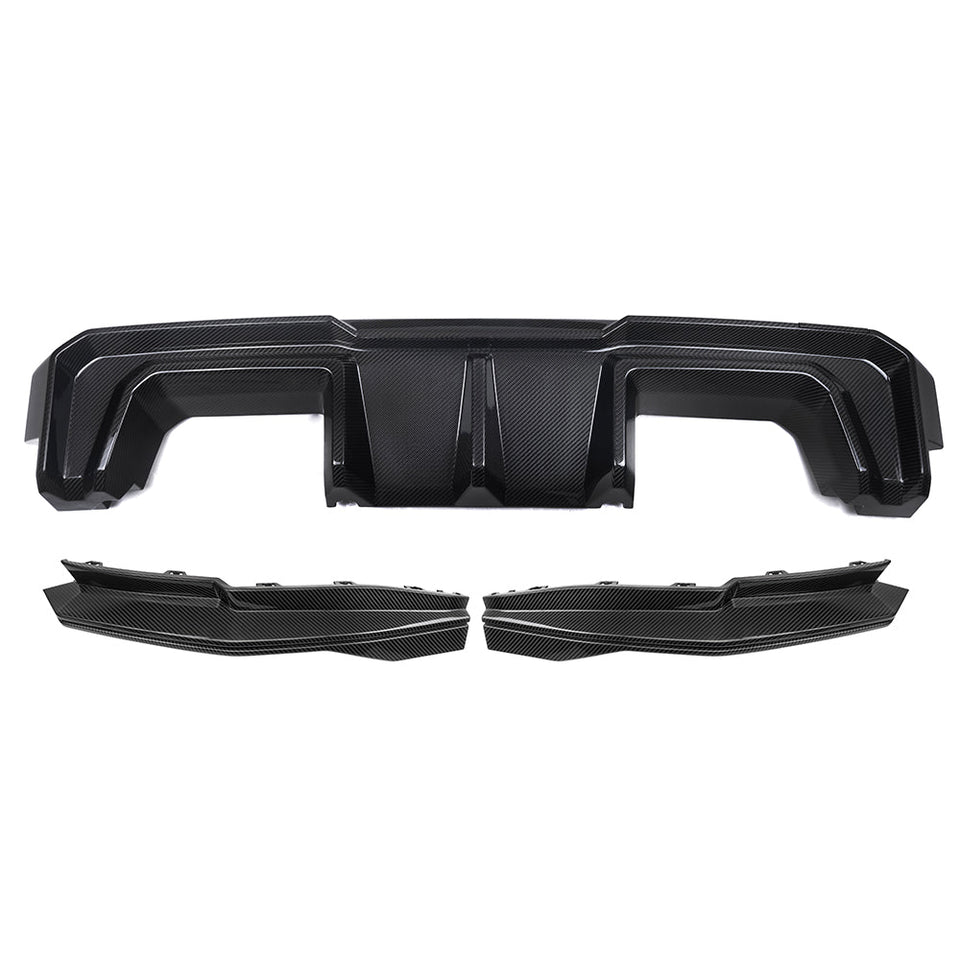 SOOQOO V2 Carbon Diffuser voor BMW M3 / M3 Touring G80, G81
