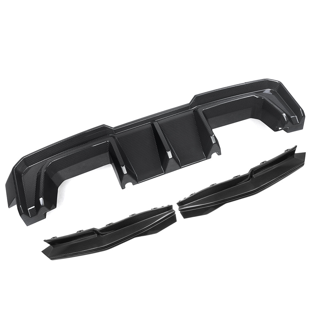 SOOQOO V2 Carbon Diffuser voor BMW M3 / M3 Touring G80, G81