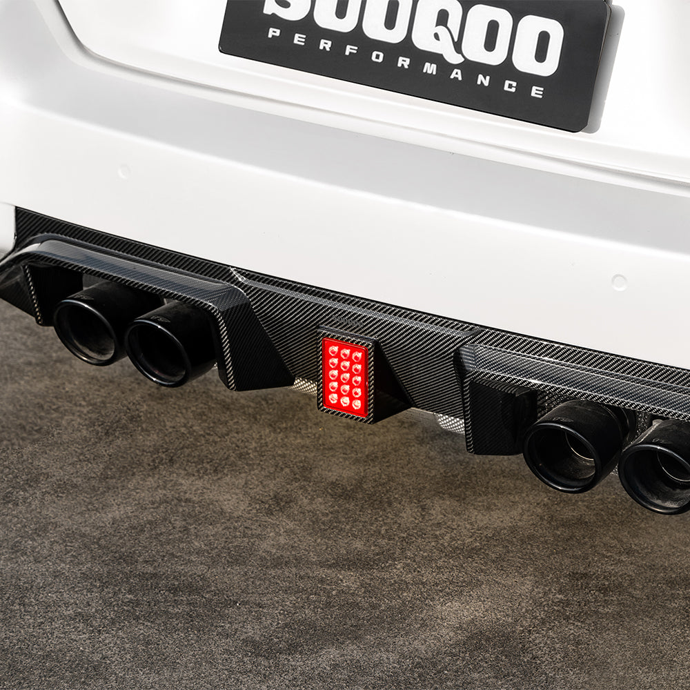 SOOQOO V3 Carbon Diffuser voor BMW M2 G87