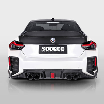SOOQOO V3 Carbon Diffuser voor BMW M2 G87