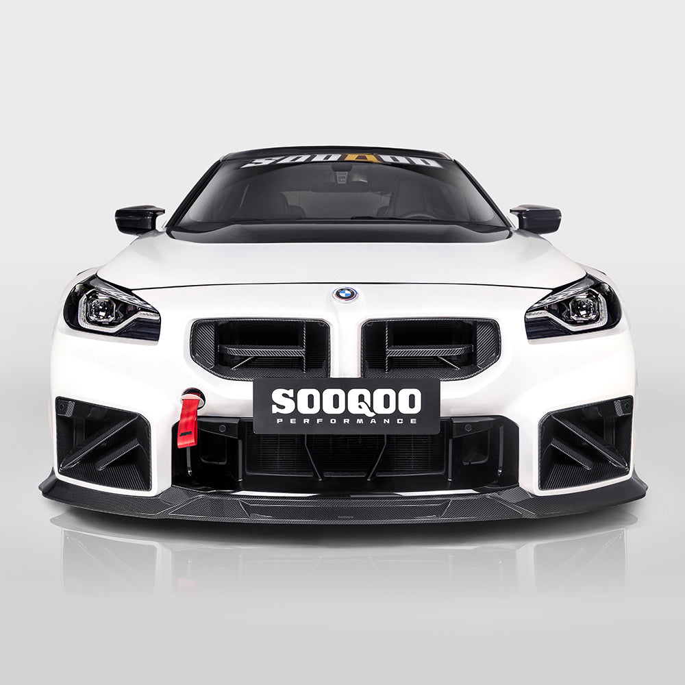 SOOQOO V3 Carbon Front Splitter voor BMW M2 G87