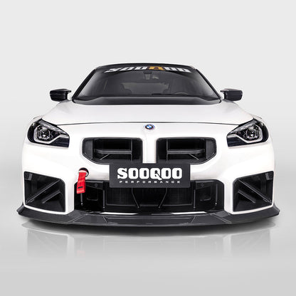SOOQOO V3 Carbon Front Splitter voor BMW M2 G87