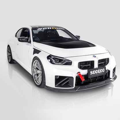 SOOQOO V3 Carbon Front Splitter voor BMW M2 G87