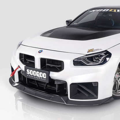 SOOQOO V3 Carbon Front Splitter voor BMW M2 G87