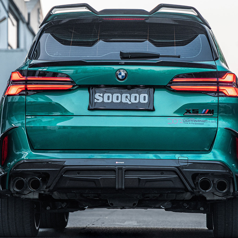 SOOQOO Carbon Diffuser voor BMW X5 M F95