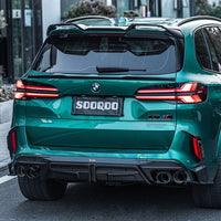 SOOQOO Carbon Diffuser voor BMW X5 M F95