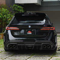 SOOQOO Carbon Spoiler voor BMW 5 Serie Touring / M5 Touring G61, G99 (dakspoiler)